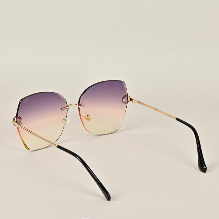 Voyage Violet Over Size Sunglasses - MG2878