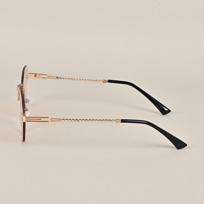 Voyage Nude Rimless Sunglasses - MG3604