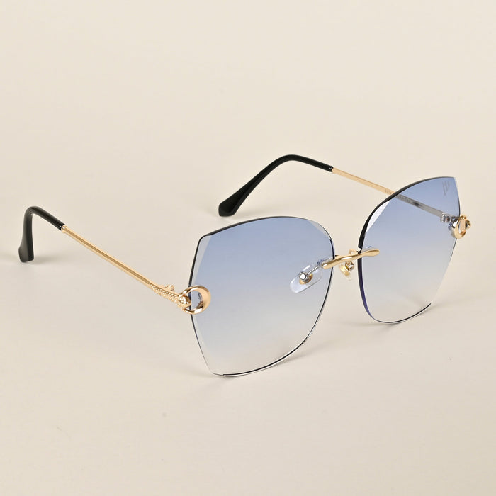 Voyage Blue Over Size Sunglasses - MG2880