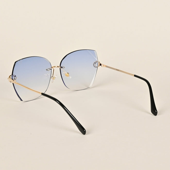 Voyage Blue Over Size Sunglasses - MG2880