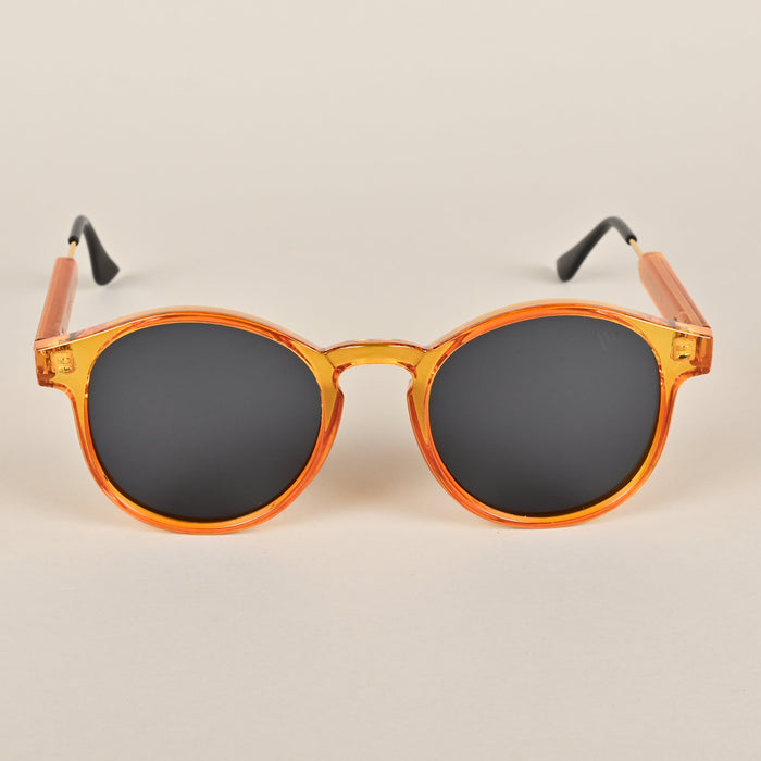 Voyage Orange Round Sunglasses - MG3879