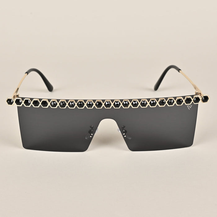 Voyage New Design Golden Wayfarer Sunglasses - MG3887