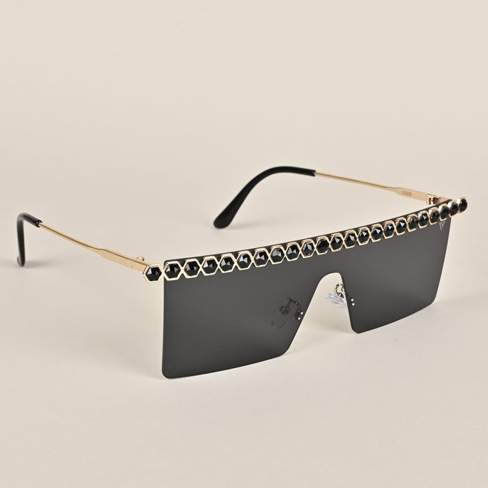 Voyage New Design Golden Wayfarer Sunglasses - MG3887