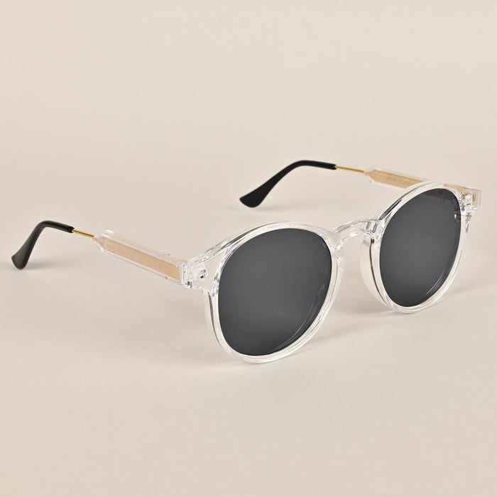 Voyage Grey Round Sunglasses - MG3877