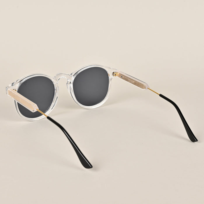 Voyage Grey Round Sunglasses - MG3877