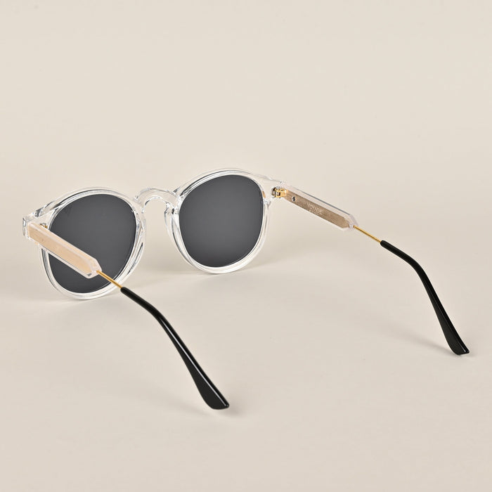 Voyage Grey Round Sunglasses - MG3877