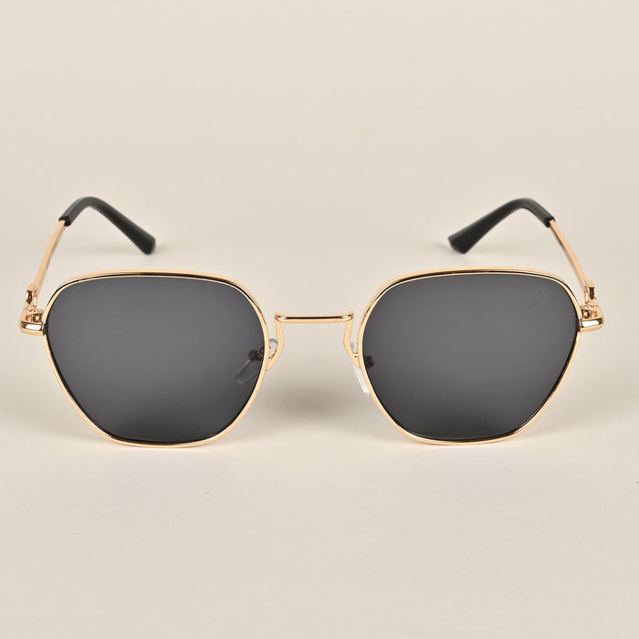 Voyage Square Gold Black Sunglasses - MG2779