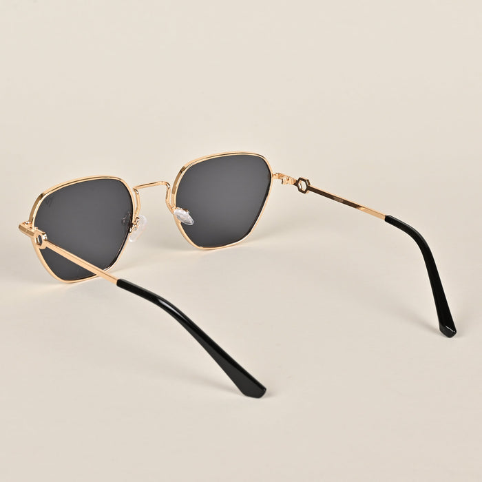 Voyage Square Gold Black Sunglasses - MG2779