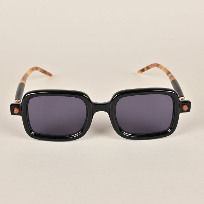 Voyage Rectangle Z Black Sunglasses - MG3626