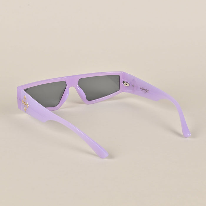 Voyage Purple Rectangle Sunglasses - MG3874