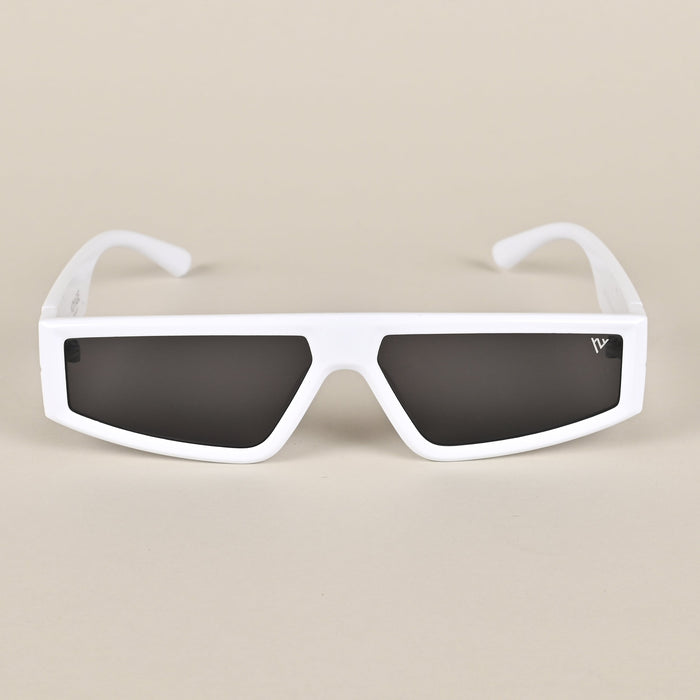 Voyage White Rectangle Sunglasses - MG3873