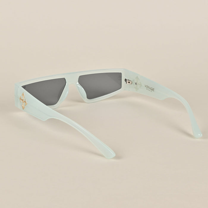 Voyage Light Green Rectangle Sunglasses - MG3875