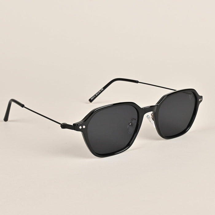 Voyage Black Oval Sunglasses - MG3888