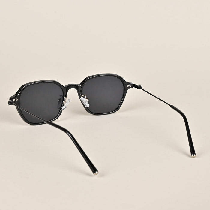 Voyage Black Oval Sunglasses - MG3888