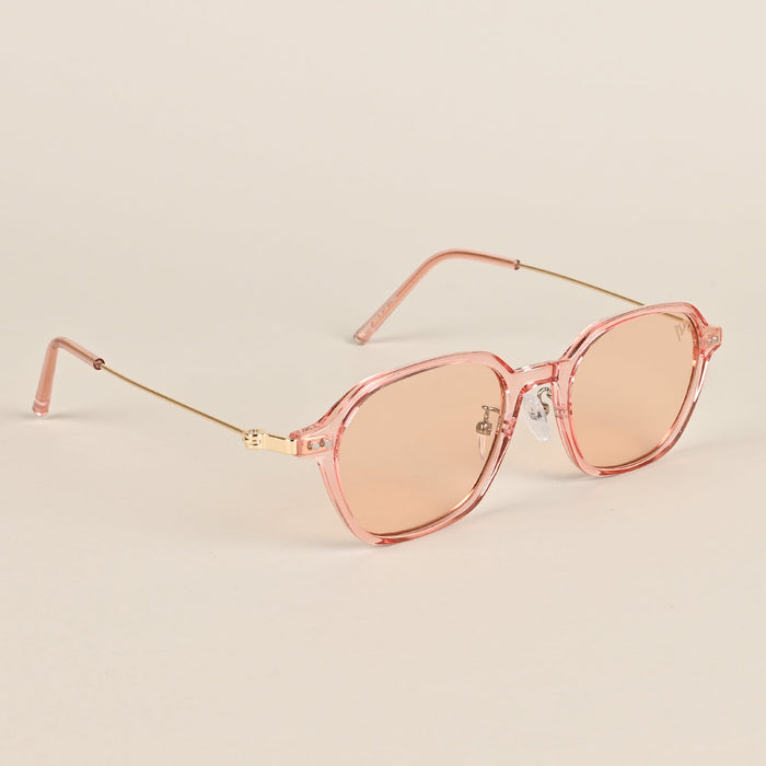 Voyage Light Brown Oval Sunglasses - MG3891