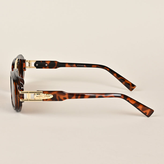 Voyage Brown Oval Sunglasses - MG3947