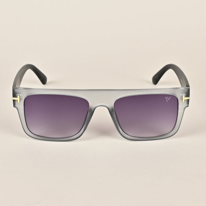 Voyage Grey Wayfarer Sunglasses - MG3933