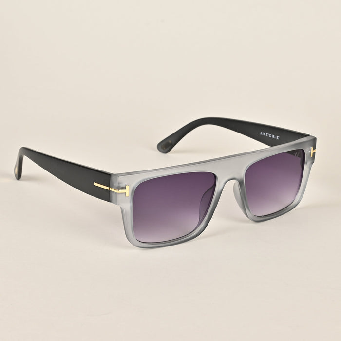 Voyage Grey Wayfarer Sunglasses - MG3933