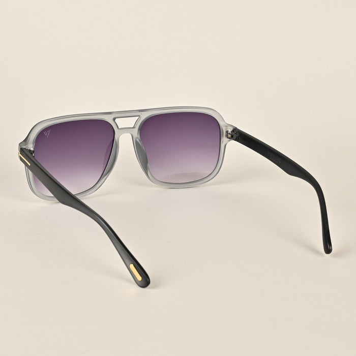 Voyage Grey Wayfarer Sunglasses - MG3940