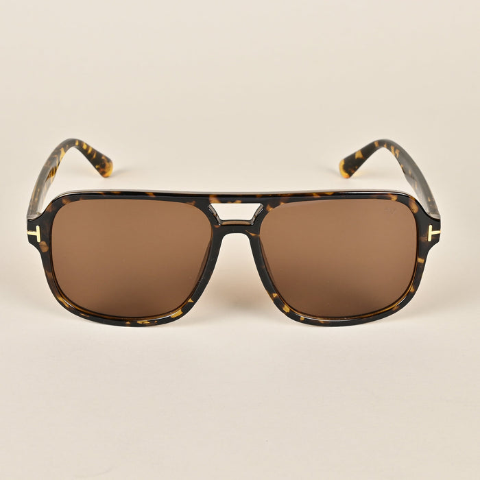 Voyage Brown Wayfarer Sunglasses - MG3941