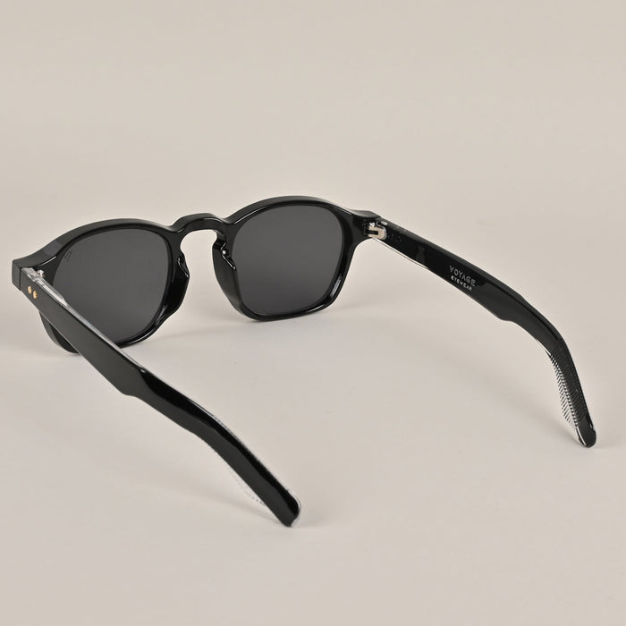 Voyage Black Round Sunglasses - MG3808