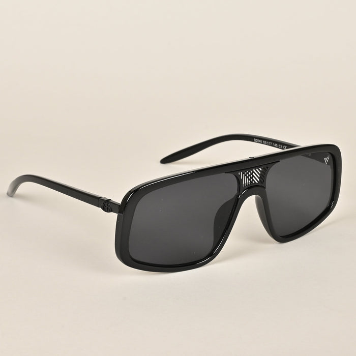 Voyage Black Wayfarer Sunglasses for Men & Women - MG4018