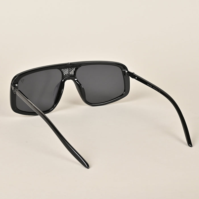 Voyage Black Wayfarer Sunglasses for Men & Women - MG4018