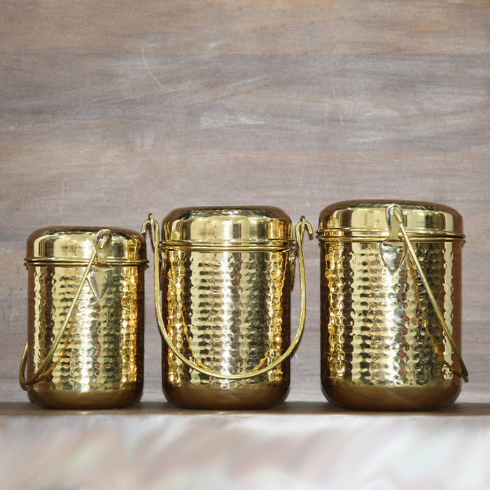 brass milkpot \ dolu \ milk can