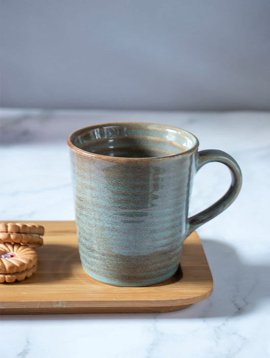 Ceramic Stoneware Dove Blue Mug