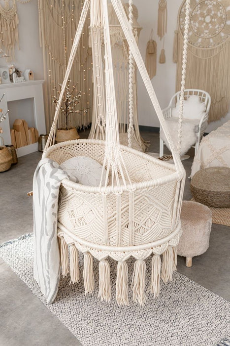 Macrame Baby Bassinet