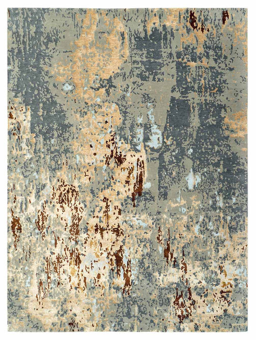 Quartz Hand Knotted Wool & Silk Rug