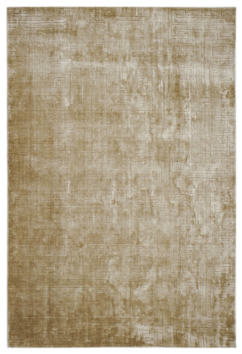 Venecia Gold Silk Rug