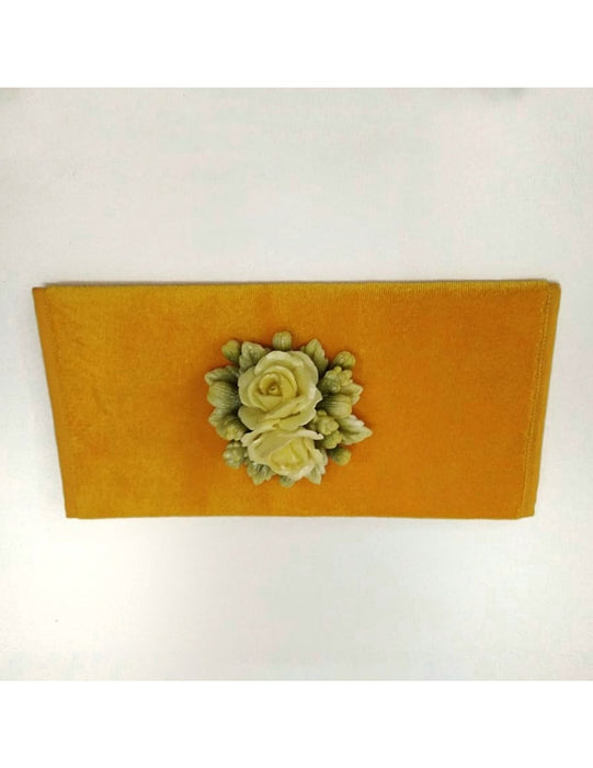 Velvet And Floral Envelope Set: Sandcastle Medallion And Rosa Squash Combo