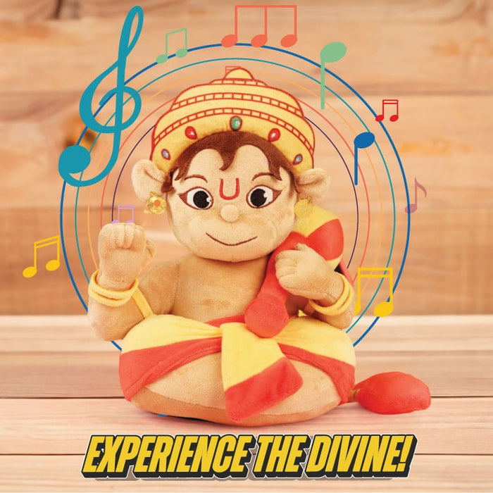 Mantra Singing Baby Hanuman Soft Toy