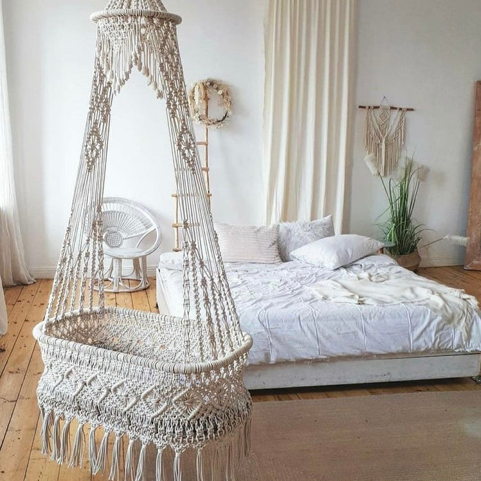 Macrame Baby Swing