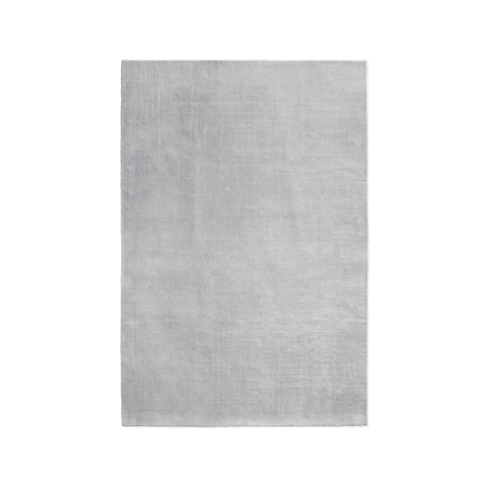 Solid Wool Rug - Pale Grey