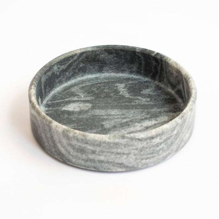 Grayscale Trinket Marble Tray