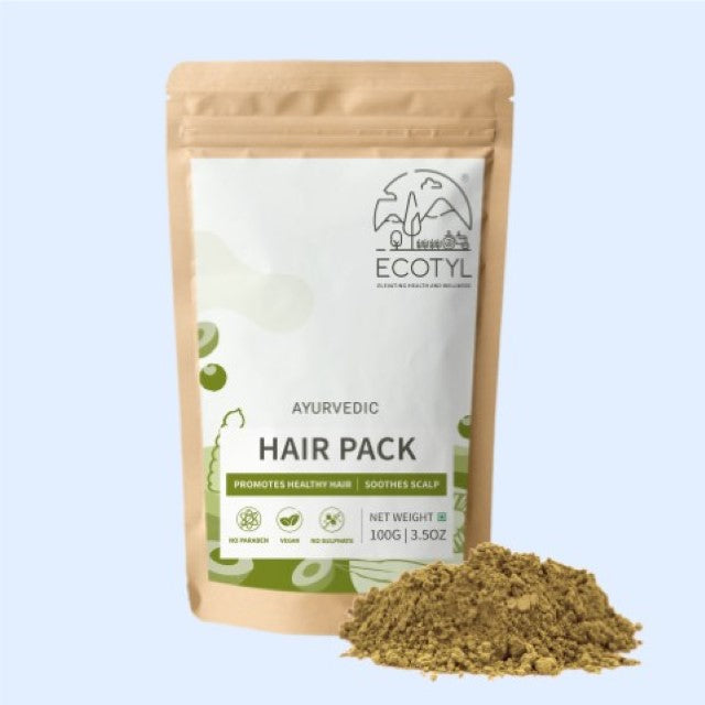 Ayurvedic Hair Pack | For Hair Conditioning & Strengthening | Blend Of 10+ Herbs | 100G