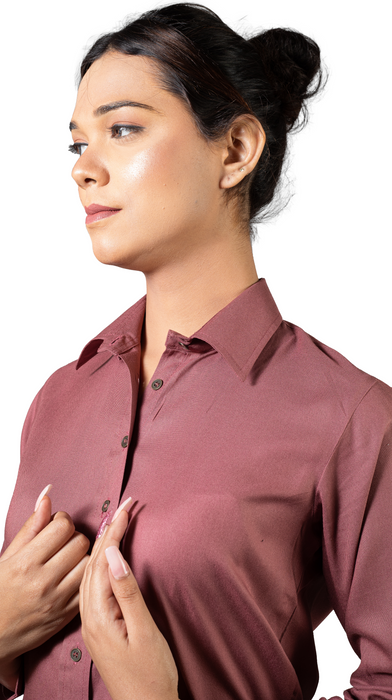 Women Liva Rose Regular Fit Solid Casual Shirt-CK-ROSESOLIDSHIRT