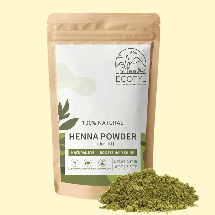 Henna Powder | Natural Hair Dye | Hair Strengthening | 100G