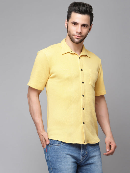 Sunshine - Waffle Knit Shirt