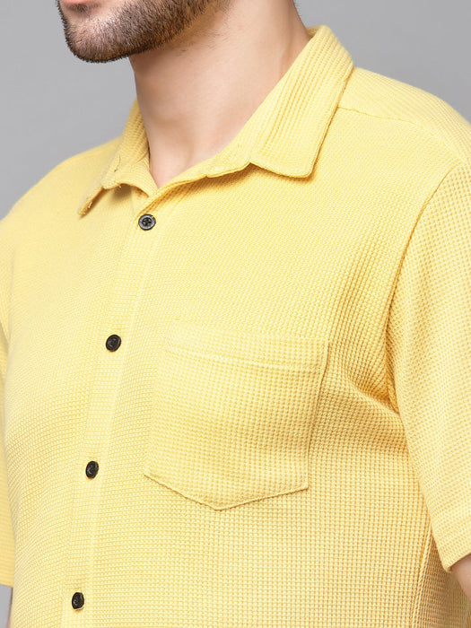 Sunshine - Waffle Knit Shirt