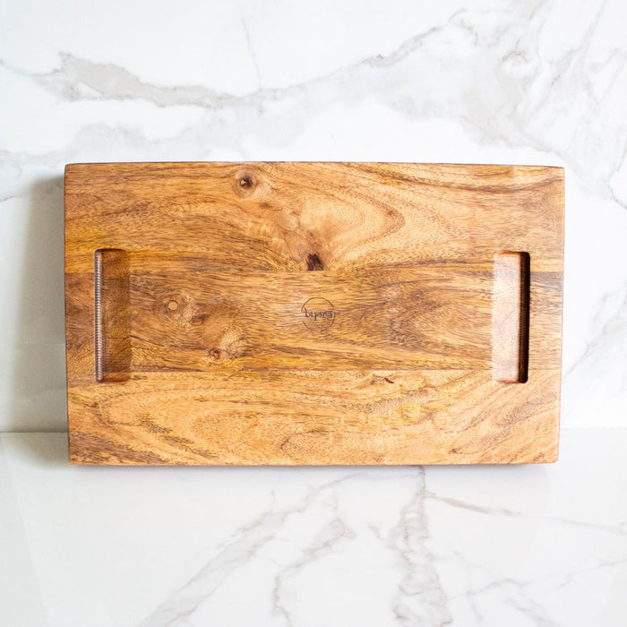 Wooden Hidden Hold Mango wood Tray