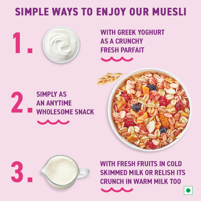 Fruit & Nut Muesli - 30% Exotic Fruits & Nuts