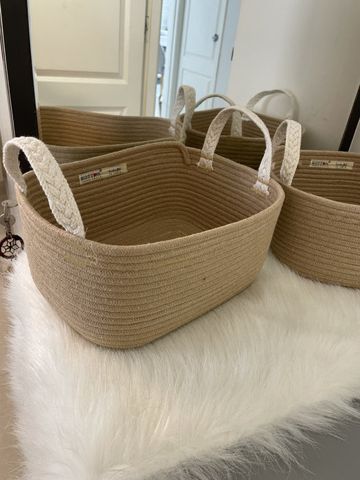 Rectangular Boho Basket