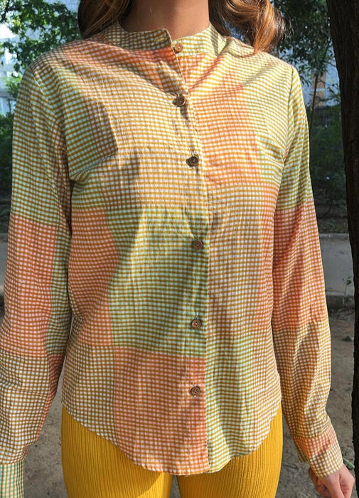 Gingham Multicolored Shirt