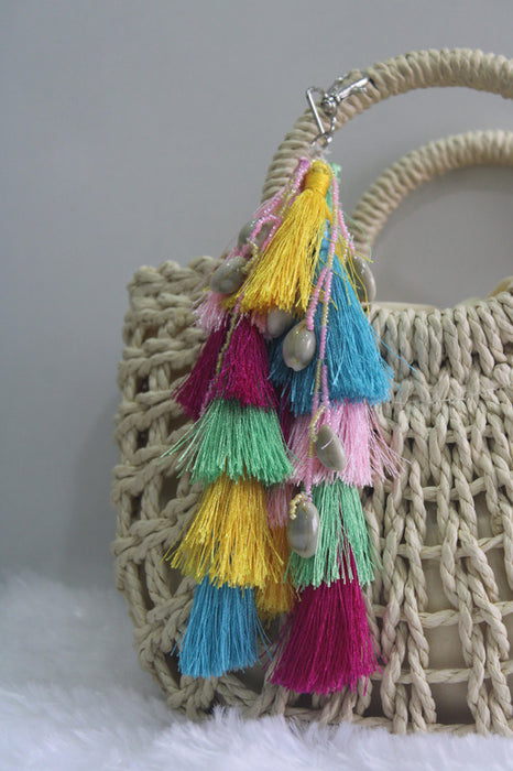 Multicolor Handwork Tassel