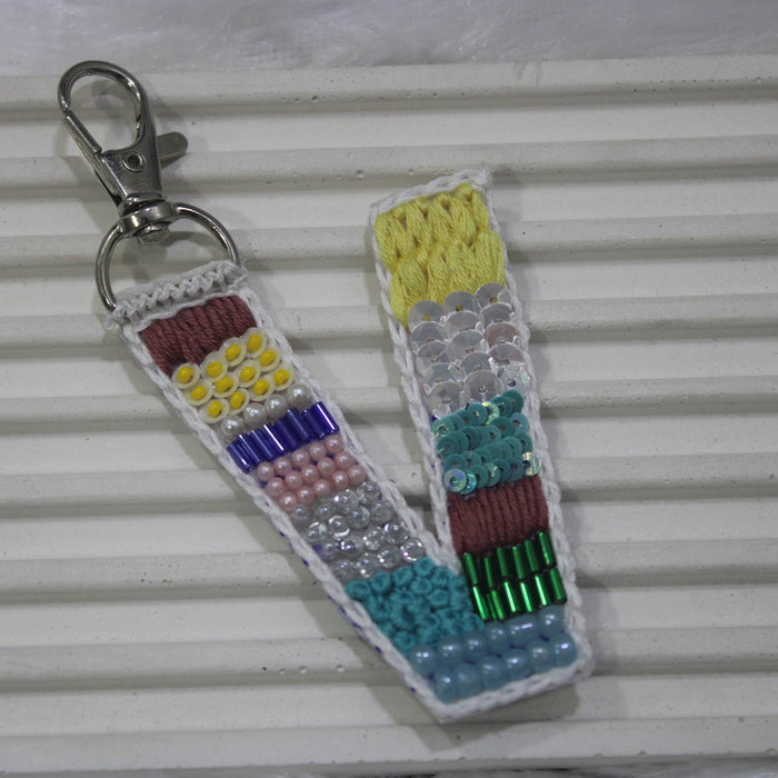 Colorwave Bliss 'V' Bag Charm