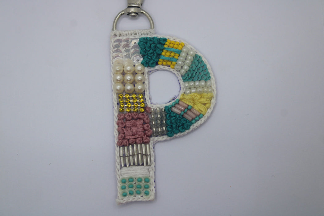 Colorwave Bliss 'P' Bag Charm