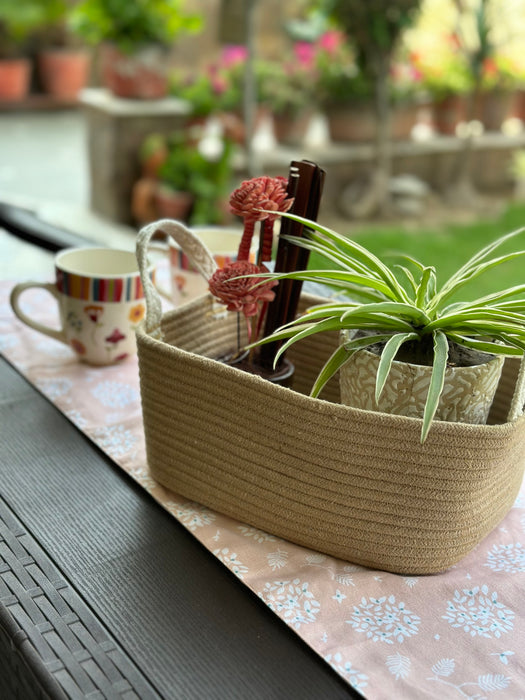 Rectangular Boho Basket